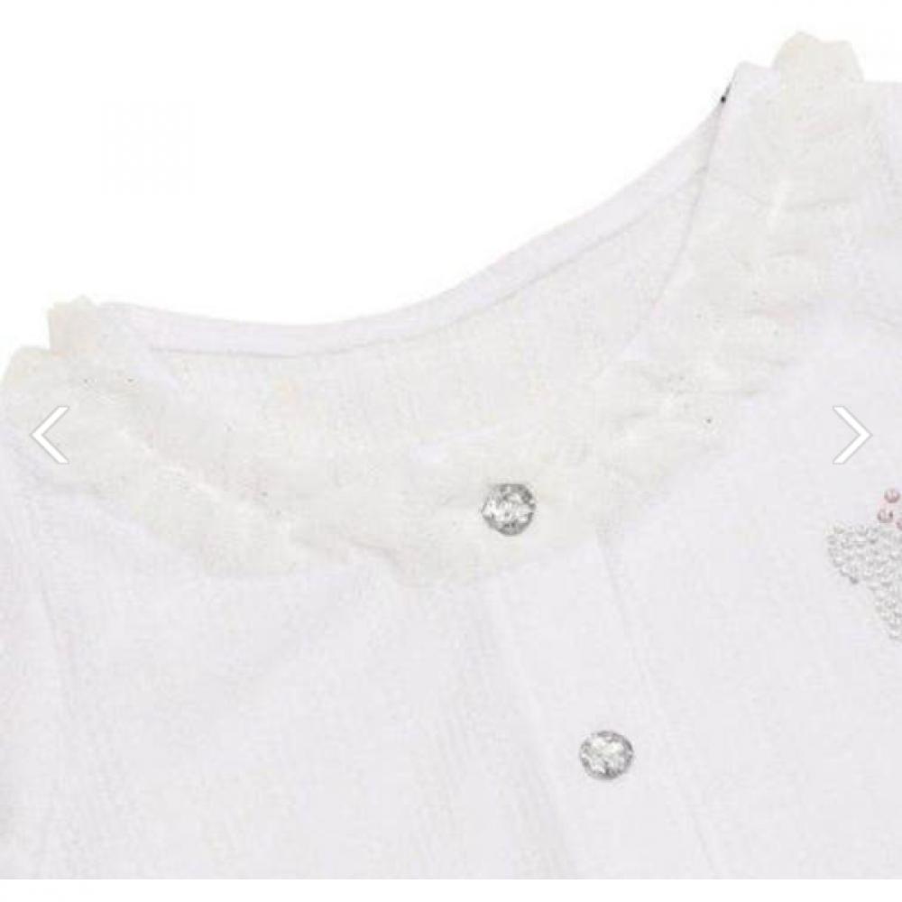 Wh Frill Lace Cat Cd W1