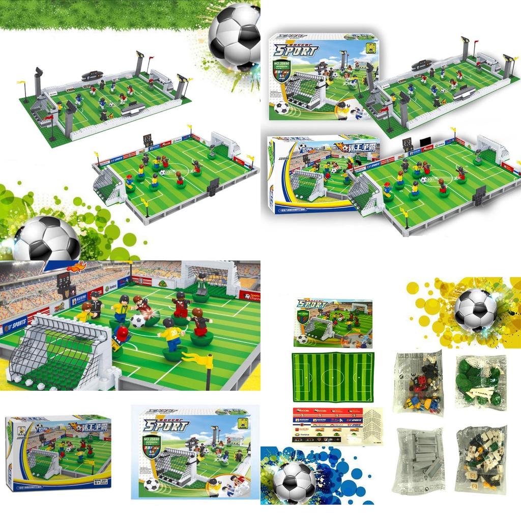 Abs Plastic World Cup Football Building Blocks