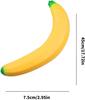 Extra Large Giant Banana Squishy Stress Toy, Slow Rising Soft Foam Fidget For Desk, Sensory Relief For Office Study Travel, Novelty Fruit Shaped