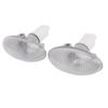 2PCS LED Side Indicator Repeater Light 632574 Side Marker Lamp Set Replacement for Peugeot 206 607