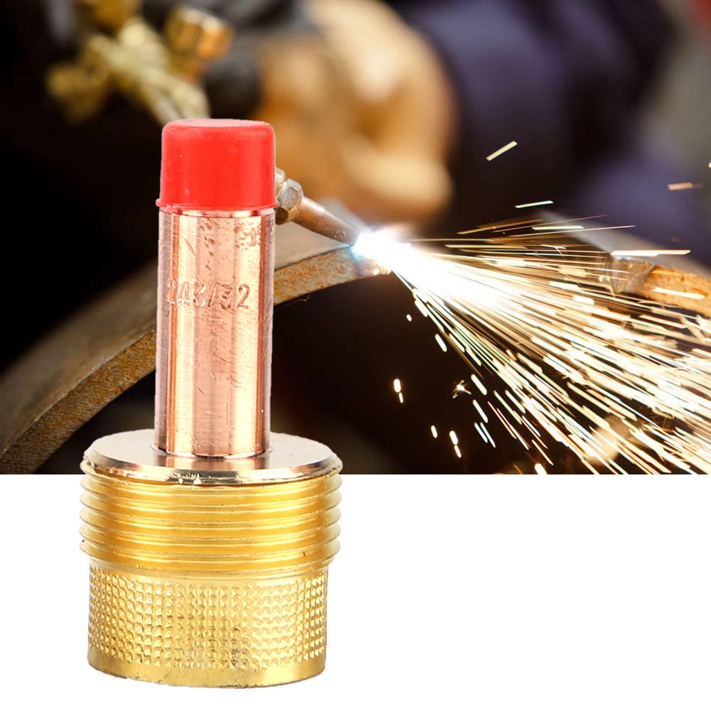 1 шт. 45V64 Большой газовый линзовый корпус цанги 2,4 мм 3/32 для сварочной горелки TIG WP 17 18 26
