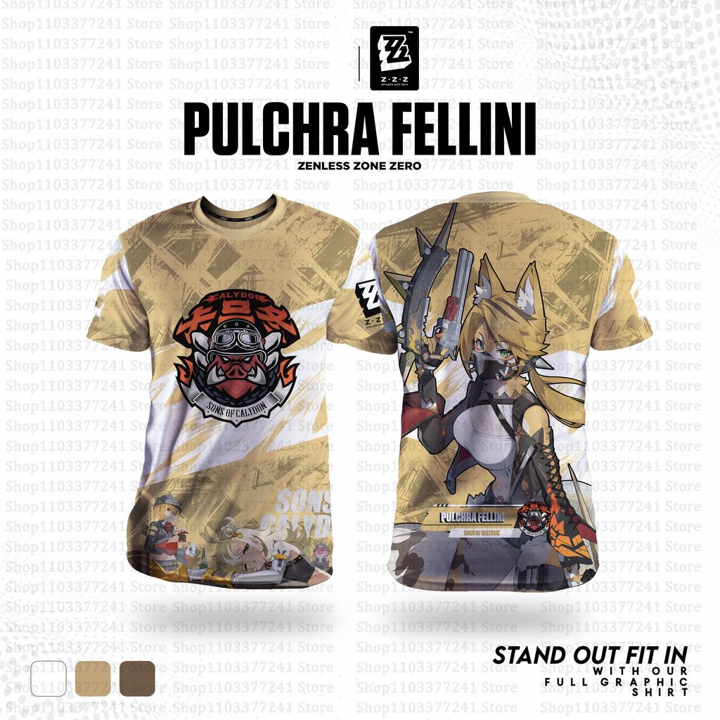 New Game Zenless Zone Zero Caesar King All Role Playing Anime T-shirts 3D Print Men/Women Short Sleeve O-Neck Tshirt Kid Y2k Top