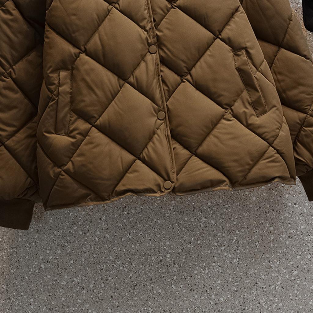 Женская короткая куртка для поездок на работу из хлопка, легкая повседневная куртка Diamond