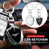 1Pcs 3D Metal Key Rings Car Emblems Keychain For Focus Mk2 Party Mk3 Ranger Mondeo Mk4 Fiest Car Accessories