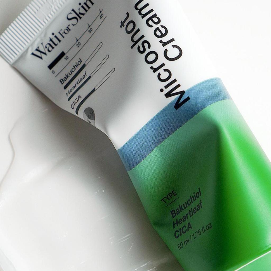 wati for skin Крем Микрошот с Бакучиолом, Листом Сердца и CICA 50 мл