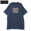 739028 Navy 24 Year BB Logo Oversized T-Shirt Tops 4 NavyUsed