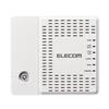 Elecom Corporate Wireless Access Point 11ax Simultaneous Communication Web Smart Small Housing White Wi-Fi6 5GHz/1201Mbps + 2.4GHz/574Mbps WAB-S1775