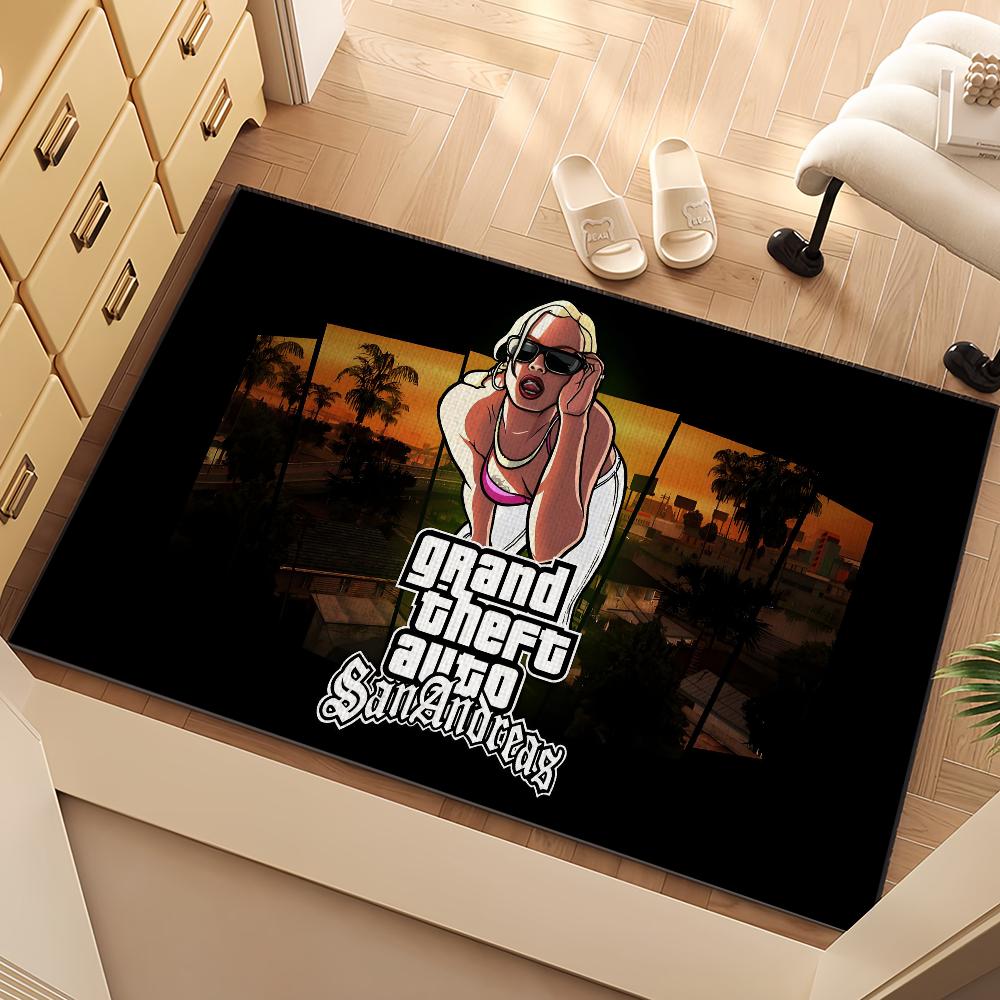 Игра G-GTA S-San A-Andreas ковер Прикроватный Кухня Ванная Гостиная Дом Спальня Коврик для пола Придверный коврик Большой ковер Декорация