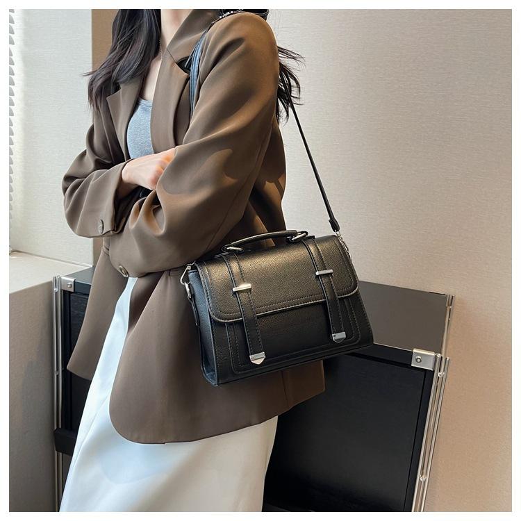 Минималистская мужская сумка через плечо, модные мужские сумки из искусственной кожи, маленькая сумка-мессенджер в стиле флип для мужчин, дизайнерская сумка