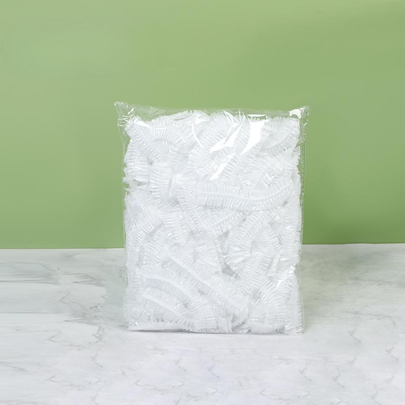 200pcs Food Wrap Covers PE Film Elastic Bowl Lid Disposable & Secure Keep Food Fresh & Delicious Perfect Kitchen Essential