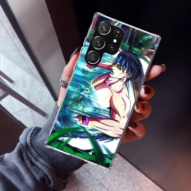 JoJo Adventure Rohan Kishibe Phone Case For Samsung Galaxy S26 S25 Edge S24 S23 Ultra S22 Plus S21 S20 FE Soft TPU Back Cover Fu