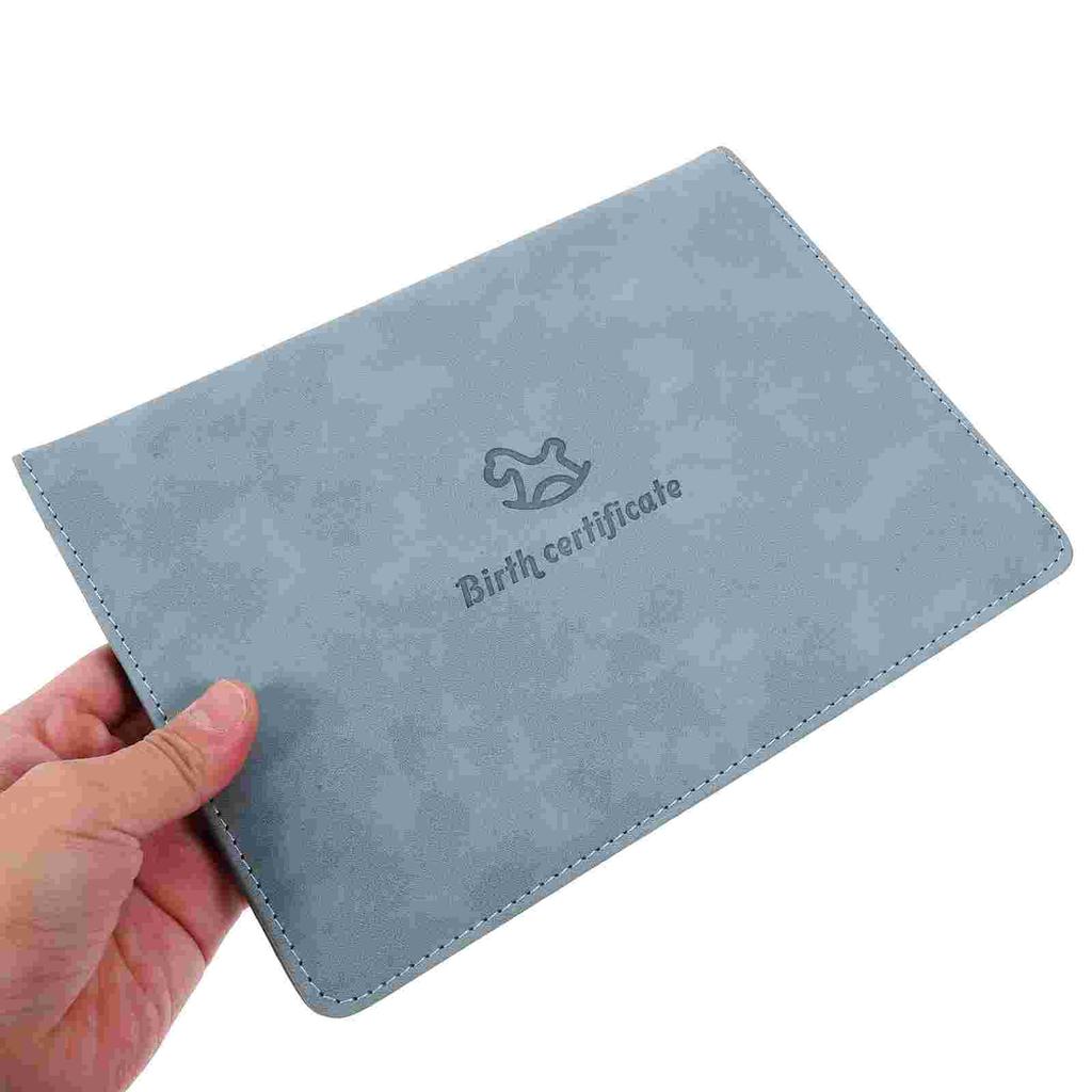 Папки для свидетельств о рождении Протекторы Рукав Универсальный держатель для кожи Органайзер для документов Детский Для папки Защитник свидетельства о рождении
