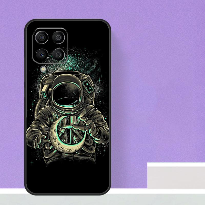 Astronaut Star Space For Samsung Galaxy M21 M51 M12 M32 M52 M13 M23 M33 M53 M34 M54 M30s M31s M15 M55 M20 Case