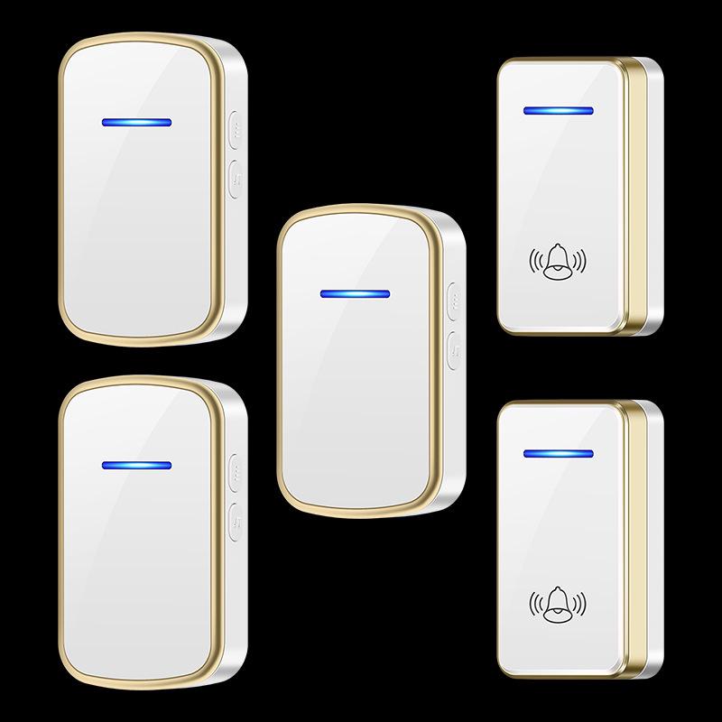 International Wireless EU/US/UK/AU Plug Long-distance Doorbell 433