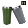 Set of 2 450ml Vacuum Insulated Stainless Steel Tumblers with Double Walled Keeps Drinks Hot or Stylish Day Gift for and Gift Wrapping Included