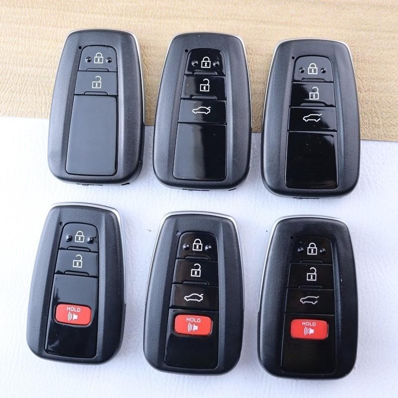 2 3 4 Кнопки Корпус Брелока Автомобильного Ключа Для Toyota Camry Avalon C-Hr Prius Prado Corolla C-Hr Rav4 /Land Cruiser -