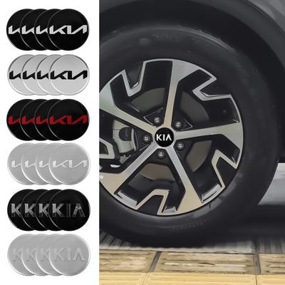 4 шт. 56 мм Для K3 K5 Rio Sportage Ceed 3 4 K6 Picanto Optima Sorento Sorento KX1 Центральные колпачки ступиц колес автомобиля Автоаксессуары