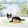 Cooling Pet Bed Mat Summer Puppy Fast Sleeping Ice Silk Pad Mattress Dog Cat Pad