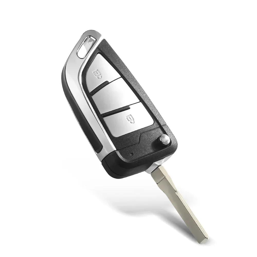 KEYYOU 1 шт. Новый чехол для ключа автомобиля для VW для Volkswagen Beetle Caddy Passat Golf Jetta Polo Scirocco Tiguan Touran Skoda Seat Корпус ct2