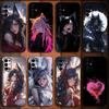 Чехол для телефона Game Fox LOL-L A-Ahri для Samsung S24, S21, S22, S23, S30, Ultra, S20, Plus, Fe, Lite, Note, 10, 9, 5G Черный Мягкий Чехол