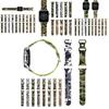 Камуфляжный ремешок для Apple Iwatch 7 6 Se 5 4 3 2 1, противоударный и легкий