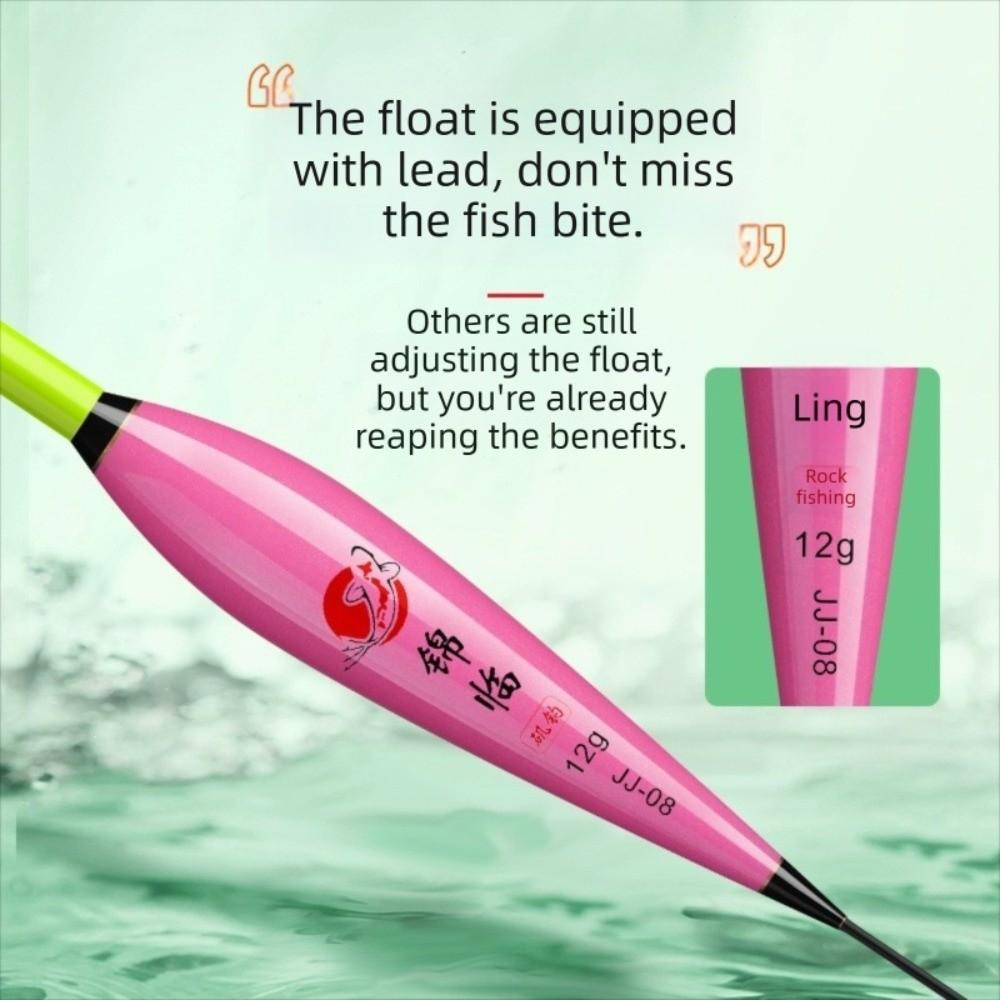 2pcs LED Light Night Fishing Float Gravity-Sensing Color-Changing Fishing Float Outdoor Fishing