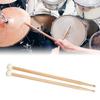 2Pcs Felt Head Drum Sticks Timpani Drumsticks Percussion Instrument Double Head Drum Hammer Drum Practice Playing Tool