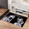 Halloween Carpet Romantic Skull Welcome Mat Soft Door Mat Rug For BedroomLiving Room Carpet Outdoor Carpet Home Decoratio