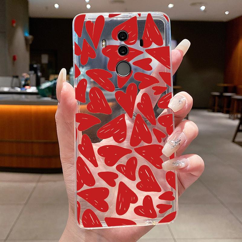 Роскошный Милый Крутой Чехол Для Huawei Mate 10 Pro 10Pro Задняя Крышка Прозрачный Силиконовый TPU Чехол Для Телефона Для Huawei Mate 9 Mate9 Корпус