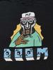 Черная Хлопковая Футболка MF Doom Полный размер S-5XL Рождественский Подарок HT731