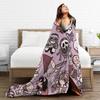 Deads by Daylights Warm Blanket  Decorative Plush Throw Blanket Novelty Living Room Flannel Bedspread Sofa Bed Cover