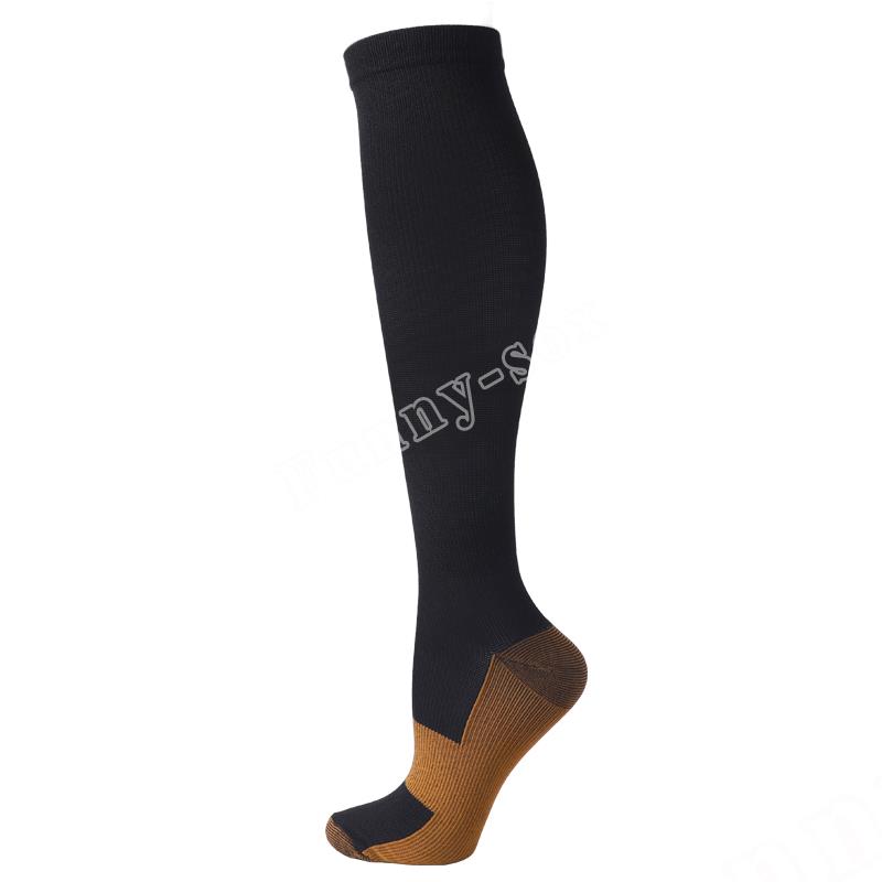 26 стилей Компрессионные чулки конфетных цветов Улучшение кровообращения Компрессионные носки для похудения Удобные носки против усталости
