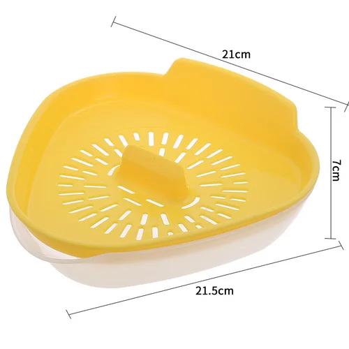 Leaking egg white egg yolk separator plus size baking household triangular egg liquid isolation artifact filter tool
