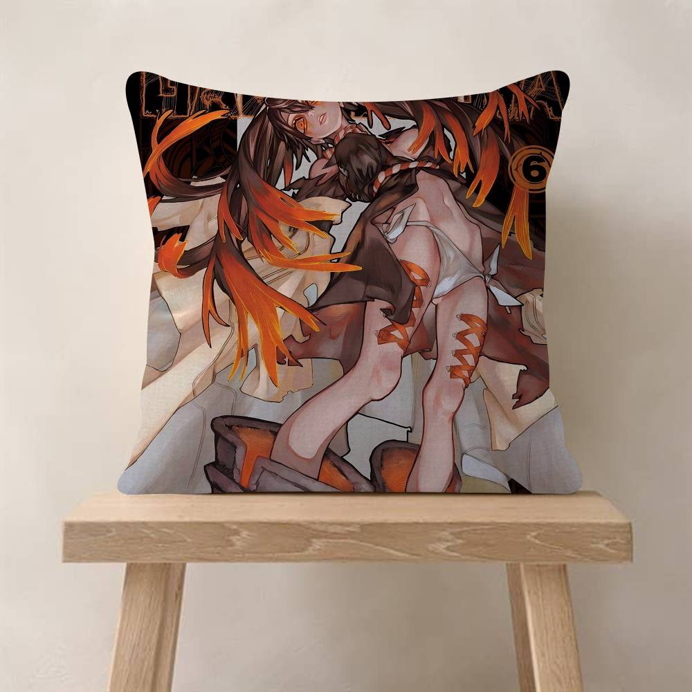 Hot Cool Anime GGachiakuta Maple Design Cushion Cover Happy Autumn Harvest Decor Holiday Decorati Pillow Cover