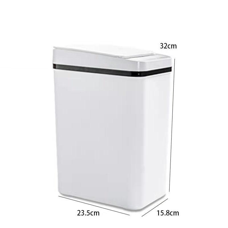 Intelligent Trash Can Home Waste Bin Induction Garbage Bucket Electric USB Charging Sensor Automatic For Kitchen Bathroom