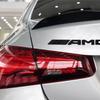 UMEG7 1Pcs 3D Metal Emblem Car Body Rear Trunk Sticker Decor Decal Modify Accessorie For Mercedes Benz AMG W205 W204 W206 W213 W212 W2