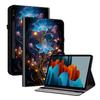 Чехол из искусственной кожи для планшета Samsung Galaxy Tab S7+ (12,4 дюйма)-11 стилей! Прочный, с 2 слотами для подставки, держателем для карандашей и слотами для карт, гибкая задняя крышка из ТПУ