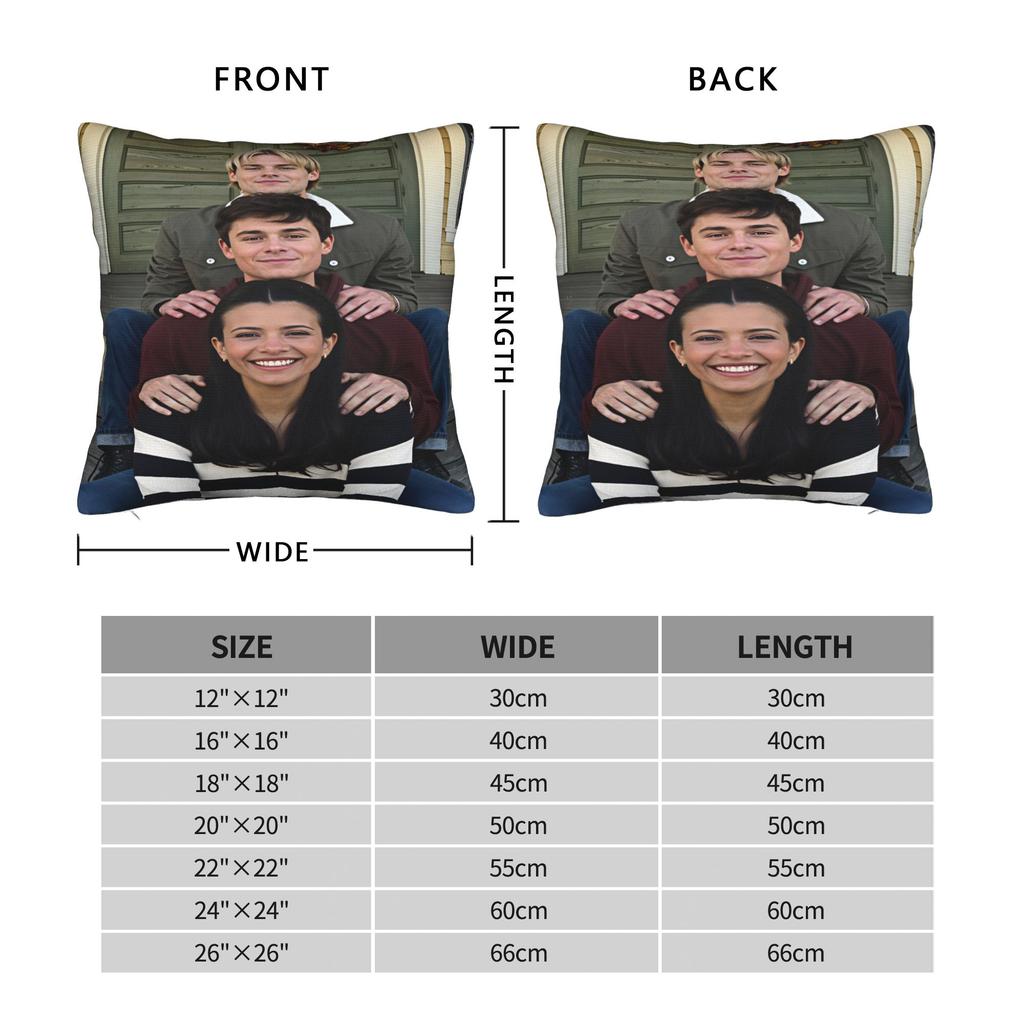 Pillow Cover My Life With The Walter Boys  Funny Pillow Case For Sofa Home Decor Pillowcases