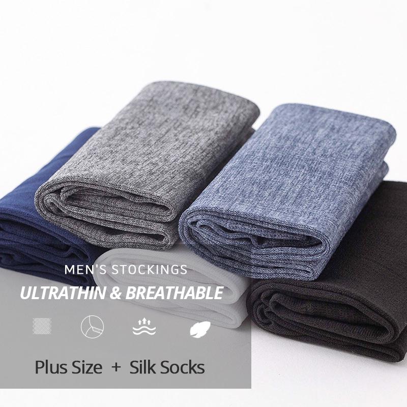 HSS Brand 10Pairs Men Summer Socks High Quality Business Casual Thin Socks Breathable Bamboo Male Cool Socks Very Thin No Box Packing