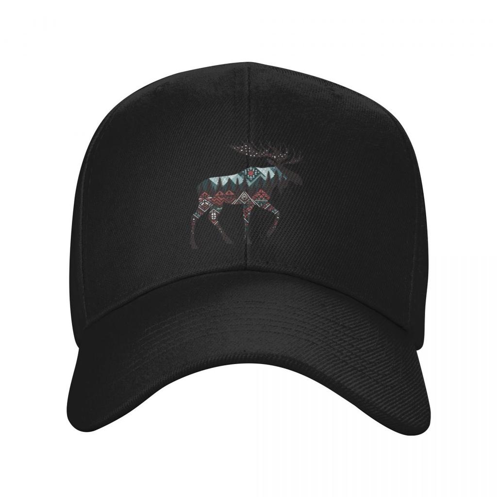 Геометрический Лось Бейсболка Snapback Кепка для хайкинга Тракер Женская одежда для гольфа Мужская