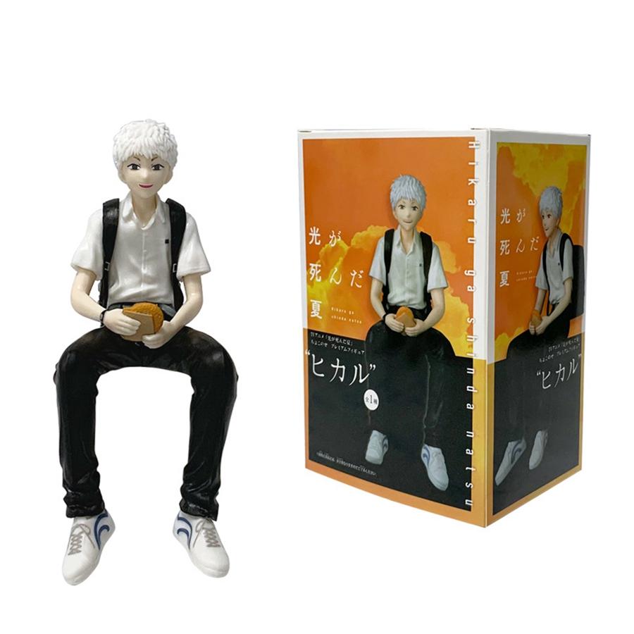 Hikaru 13.5cm/5.31in ga Shinda Natsu Anime Figure Indou Hikaru Action Figure Yoshiki Tsujinaka Figurine PVC Collection Model Toy