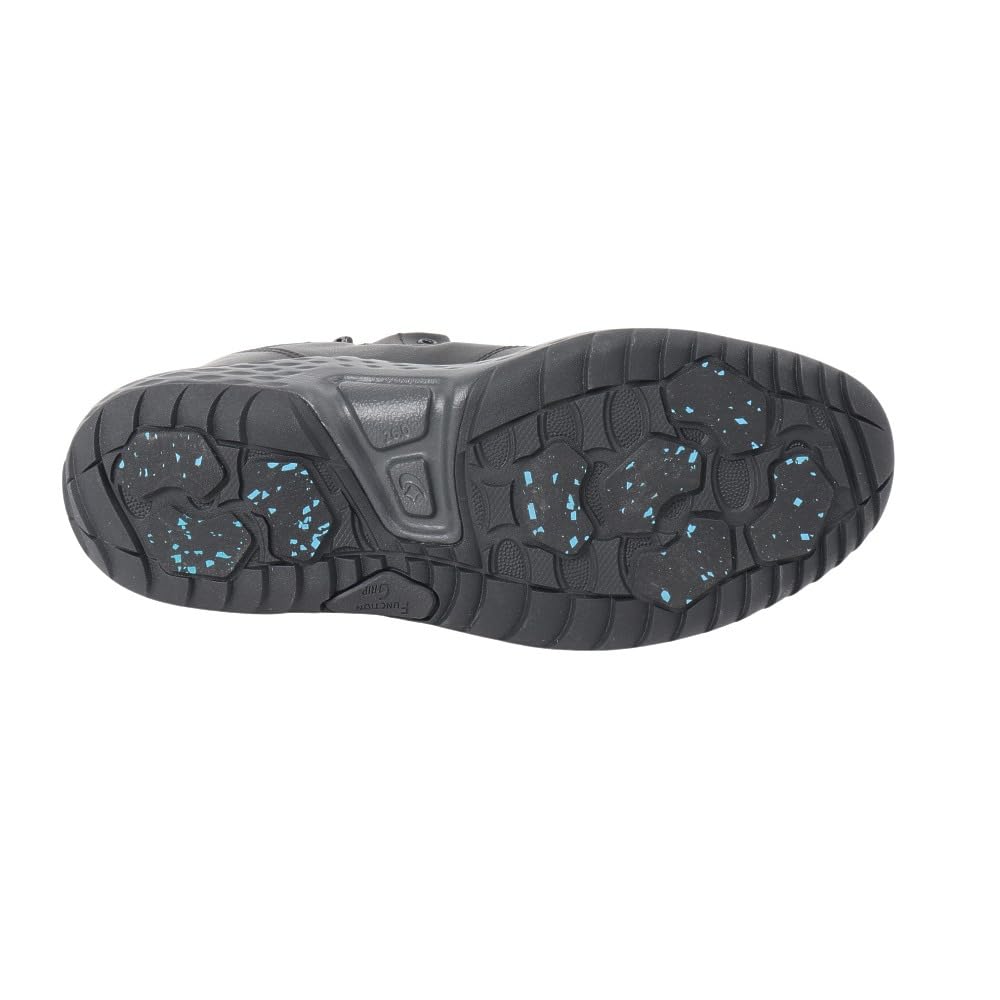 Supristo Function Grip SPLT FGM101 Снегоступы с защитой от холода и размером Мужские На молнии, Погодные, Водонепроницаемые, Нескользящие, Черный, 26.5см