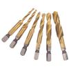 6pcs Screw Tap Drill Bits Kit 6542 High Speed Steel M10 M8 M6 M5 M4 M3 Tapping ToolsLong  Type