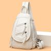 Маленький рюкзак многофункциональная нагрудная сумка сумка через плечо PU женский рюкзак