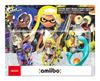 Amiibo Triple Set [Inkling (Yellow) / Octoling (Blue) / Kojake] (Splatoon Series)