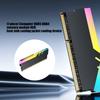 Высокопроизводительный ARGB Металлический Радиатор Для Памяти DDR5 DDR4 DDR3 DDR2 С Улучшенным Охлаждением И Световым Эффектом