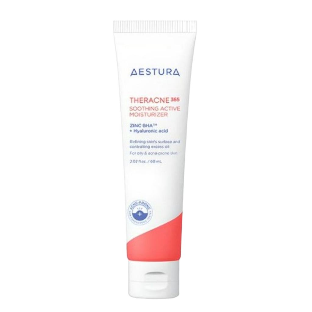 Aestura Theracne 365 Успокаивающий Активный Увлажняющий Крем 60 мл Премиум Корейский Дерма Уход за Кожей Уход за Кожей с Акне Увлажняющий Успокаивающий Крем