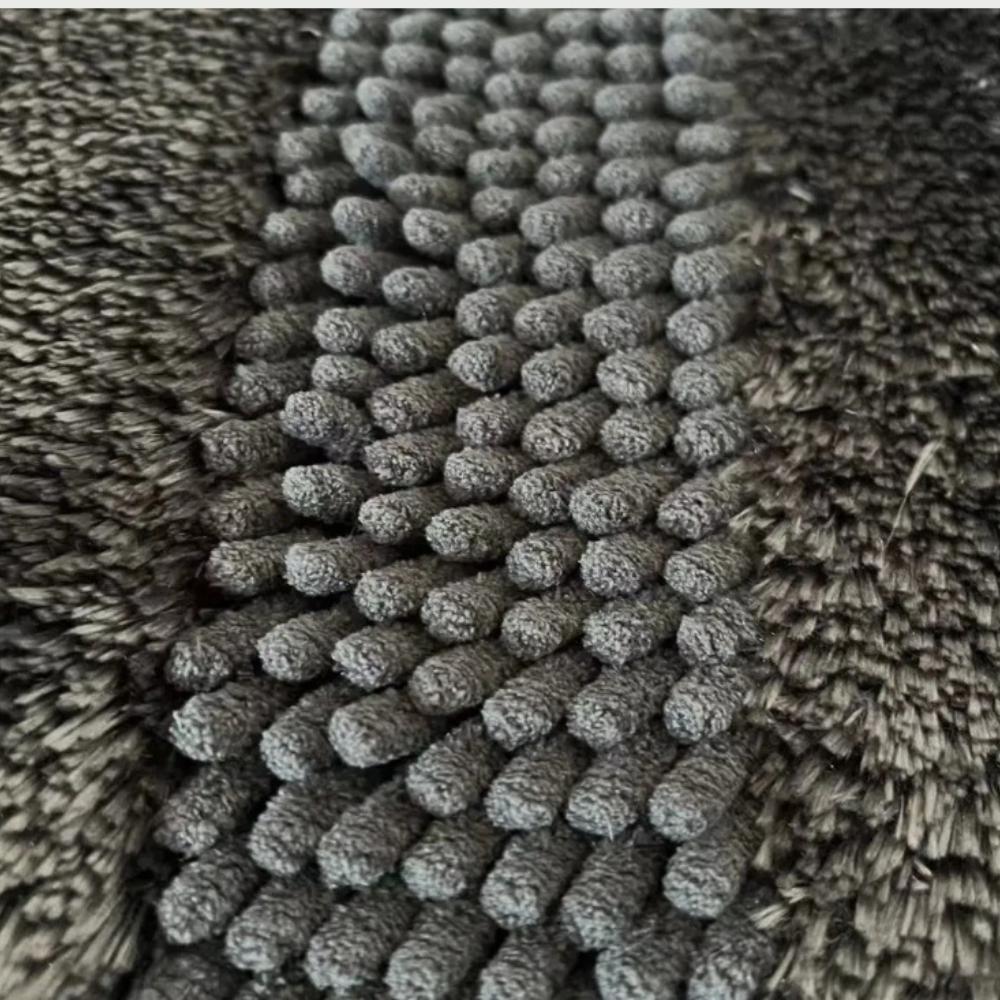 Коврик для ванной из жемчужной пряжи с эффектом памяти, нескользящие коврики для ванной, коврик для ванной, коврик для двери в душевую кабину с эффектом памяти, 3D-подложка