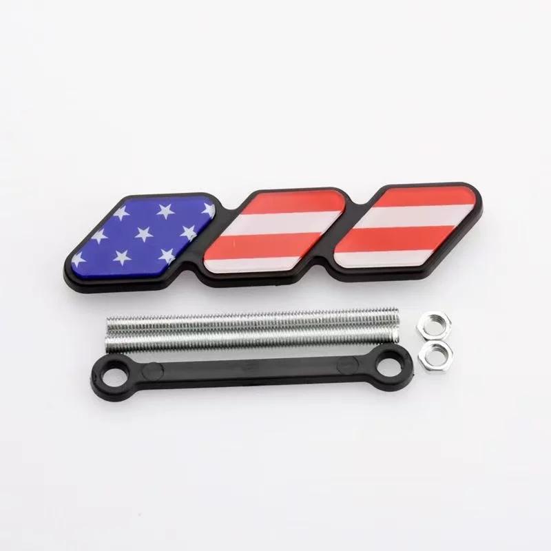 Suitable for Tacoma 4runner net logo, grille three-color small label modified car logo