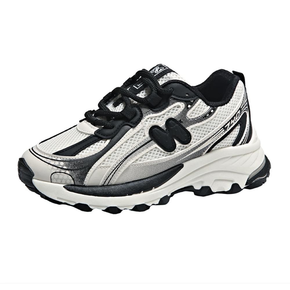 Повседневная обувь на шнуровке в тон цвета Дышащие кроссовки для бега Женские спортивные универсальные туфли для папы